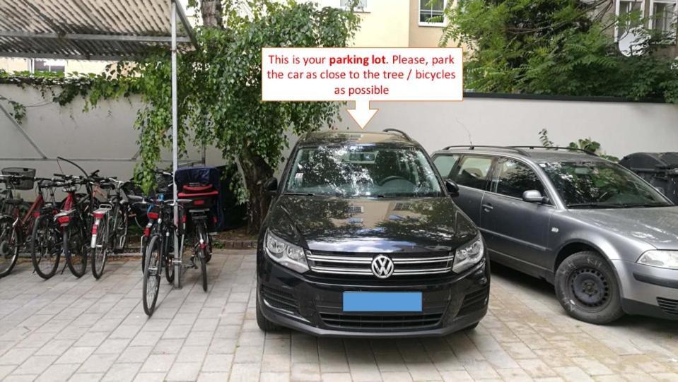 Studio U Parkplatz, Zentrale Ruhelage Neben Grunoase Apartment Виена Екстериор снимка